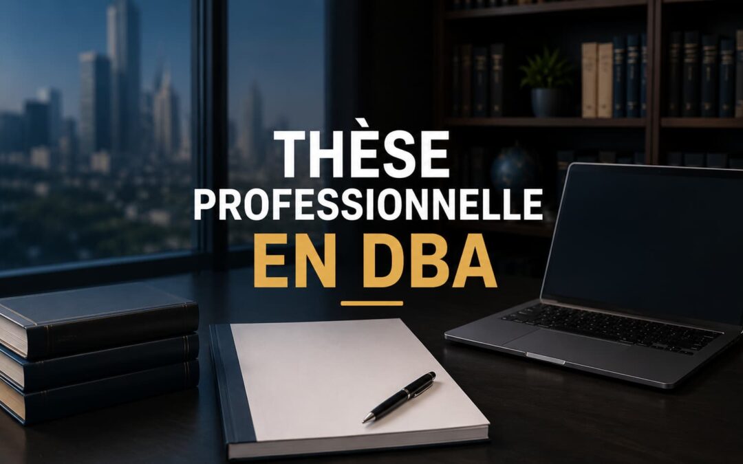 Thèse professionnelle en DBA : ce qui la distingue d&rsquo;un mémoire ou d&rsquo;une thèse académique